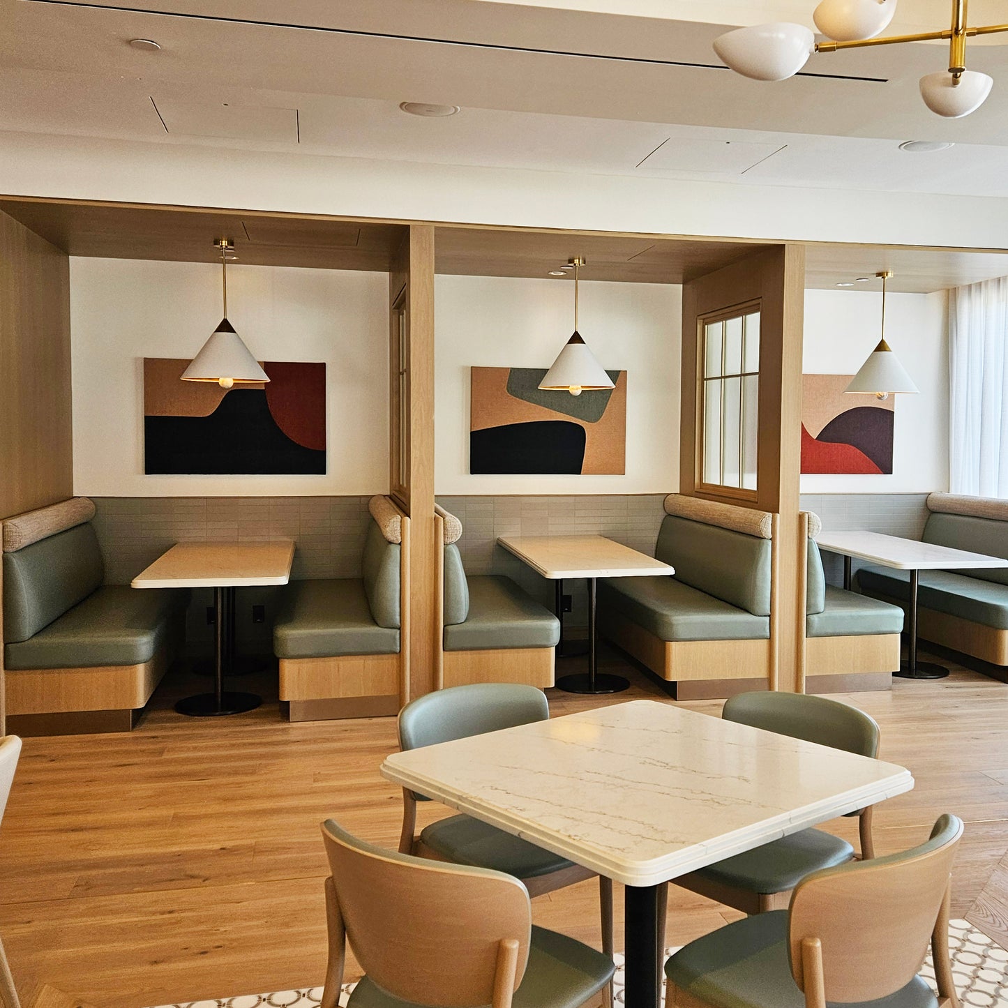 Acoustic Art Panels by Marie Dooley - Granite Club Toronto
