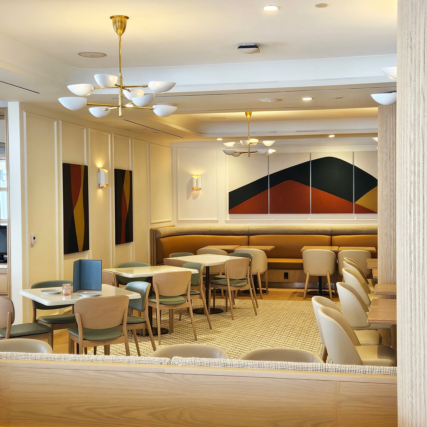 Acoustic Art Panels by Marie Dooley - Granite Club Toronto