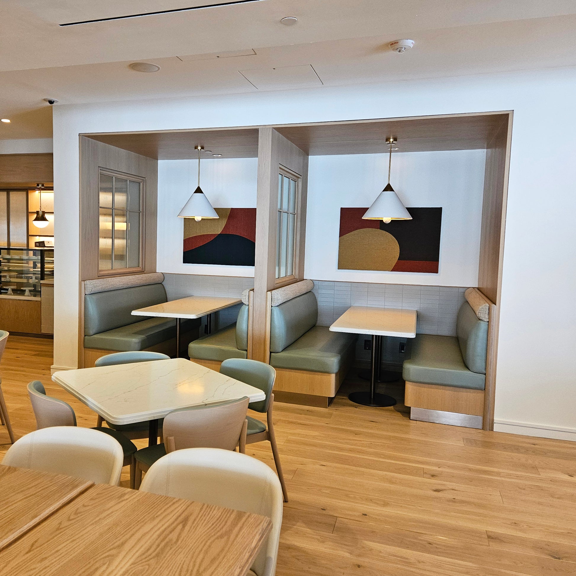 Acoustic Art Panels by Marie Dooley - Granite Club Toronto