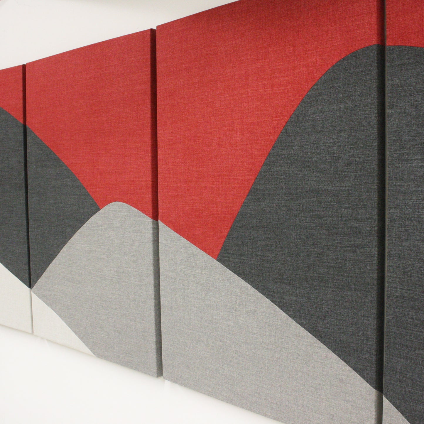Acoustic Art Panels by Marie Dooley - Library design